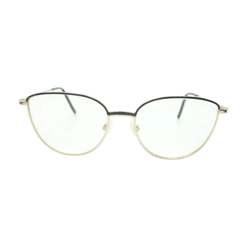Gold Cat Eye Prescription Eyewear - Image 2