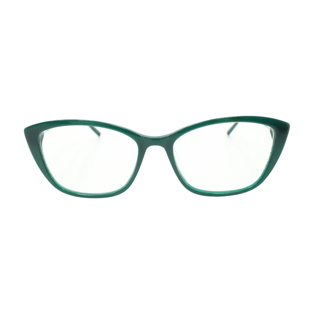 Teal Cat Eye Prescription Eyewear - Image 2