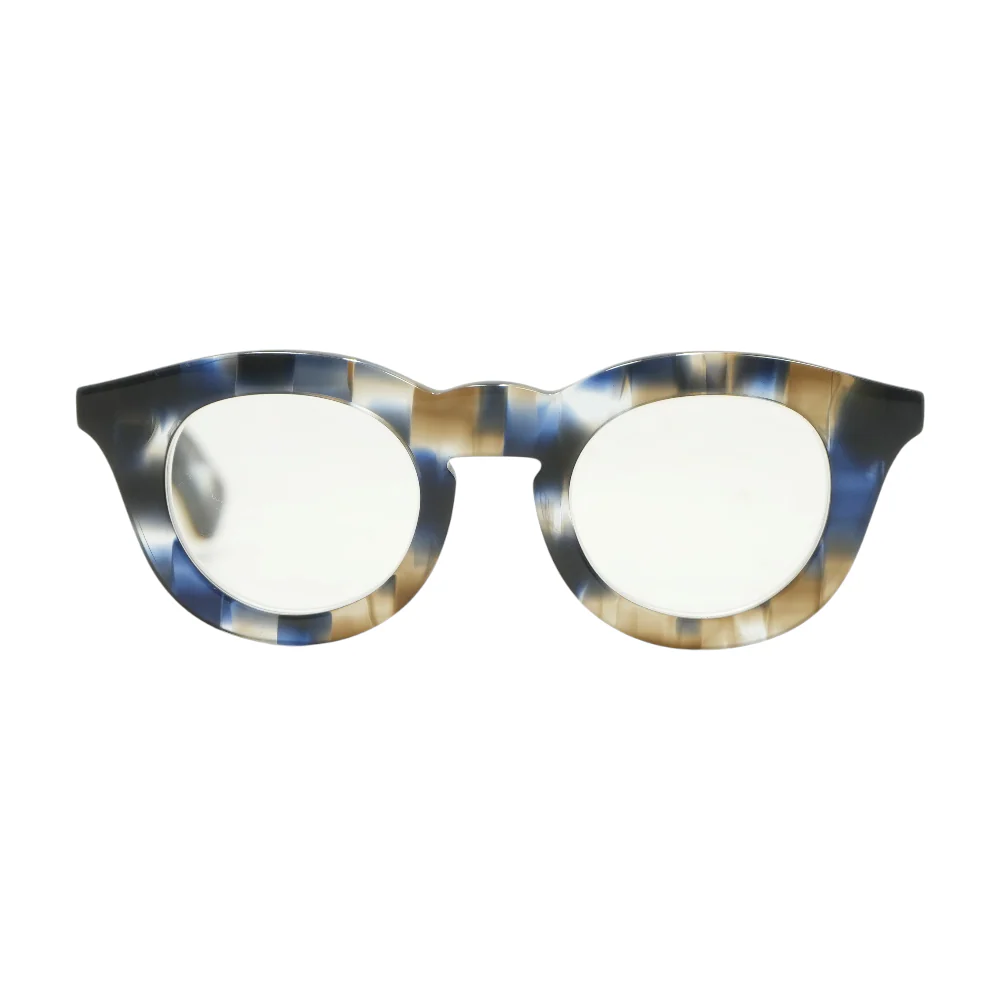 Navy Profuse Round Prescription Eyewear - Image 2