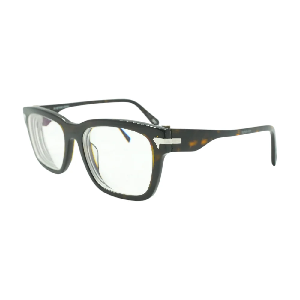 Black Fat Dexter Rectangle Prescription Eyewear