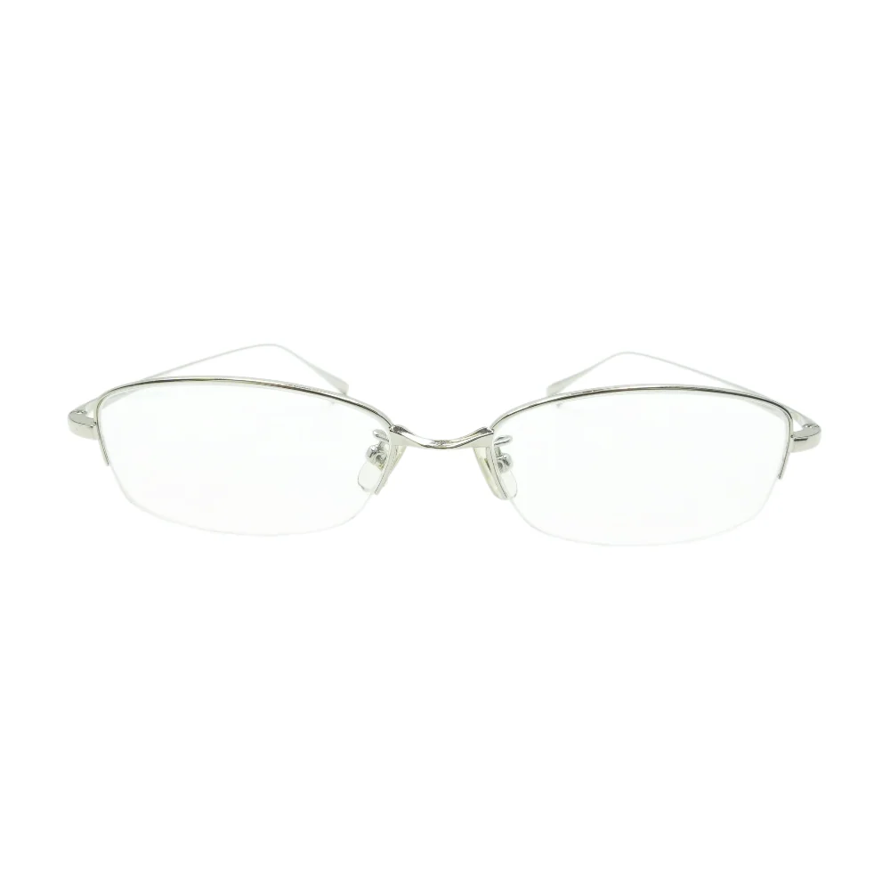 Silver Rectangle Prescription Eyewear - Image 2