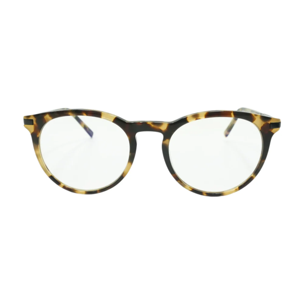 Tortoise Round Prescription Eyewear - Image 2