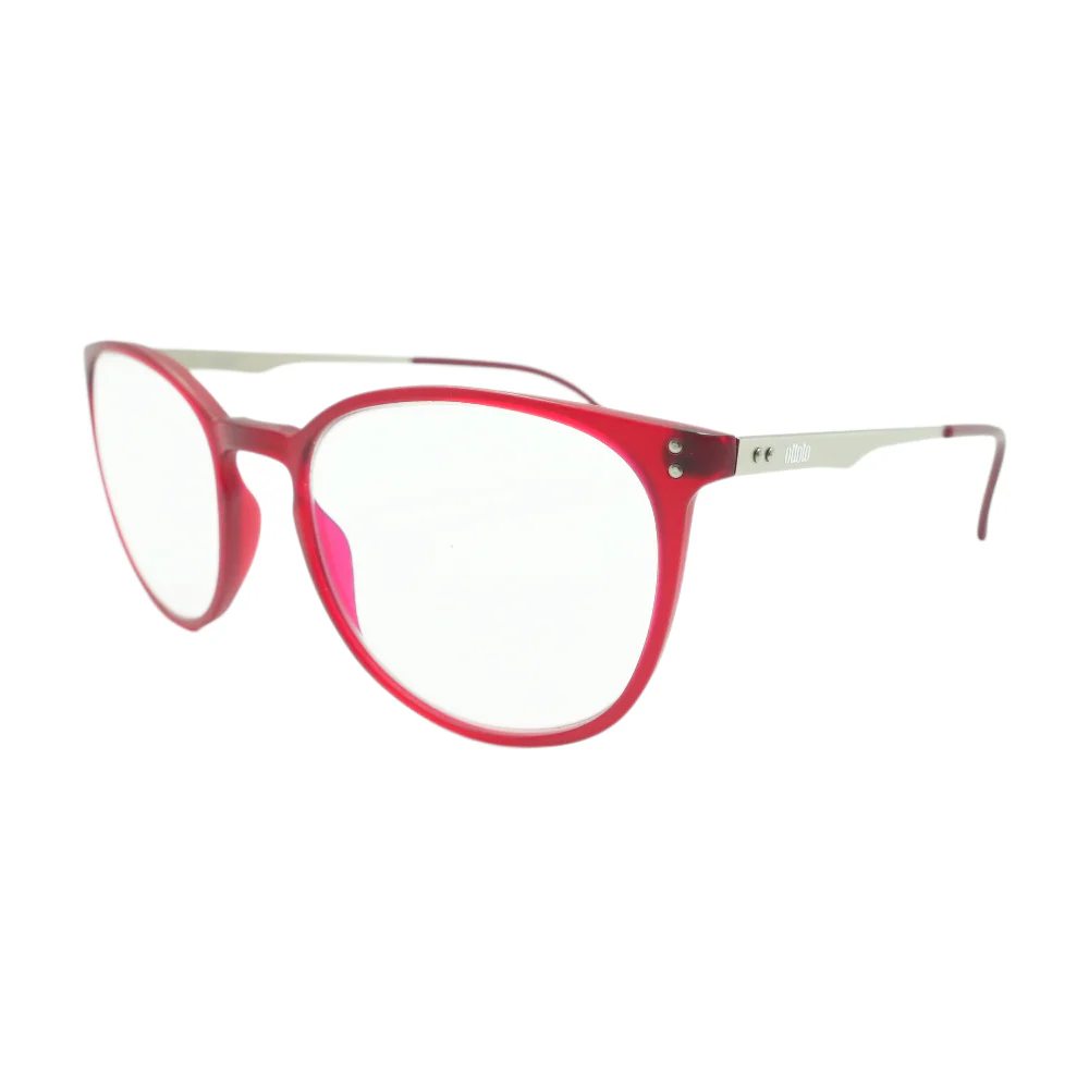 Red Round Prescription Eyewear