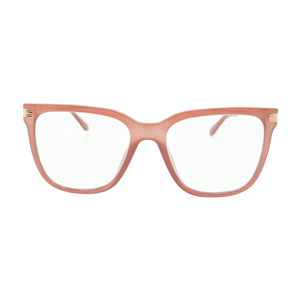 Pink Wired Oversized Remixed Square Prescription Eyewear - Image 2