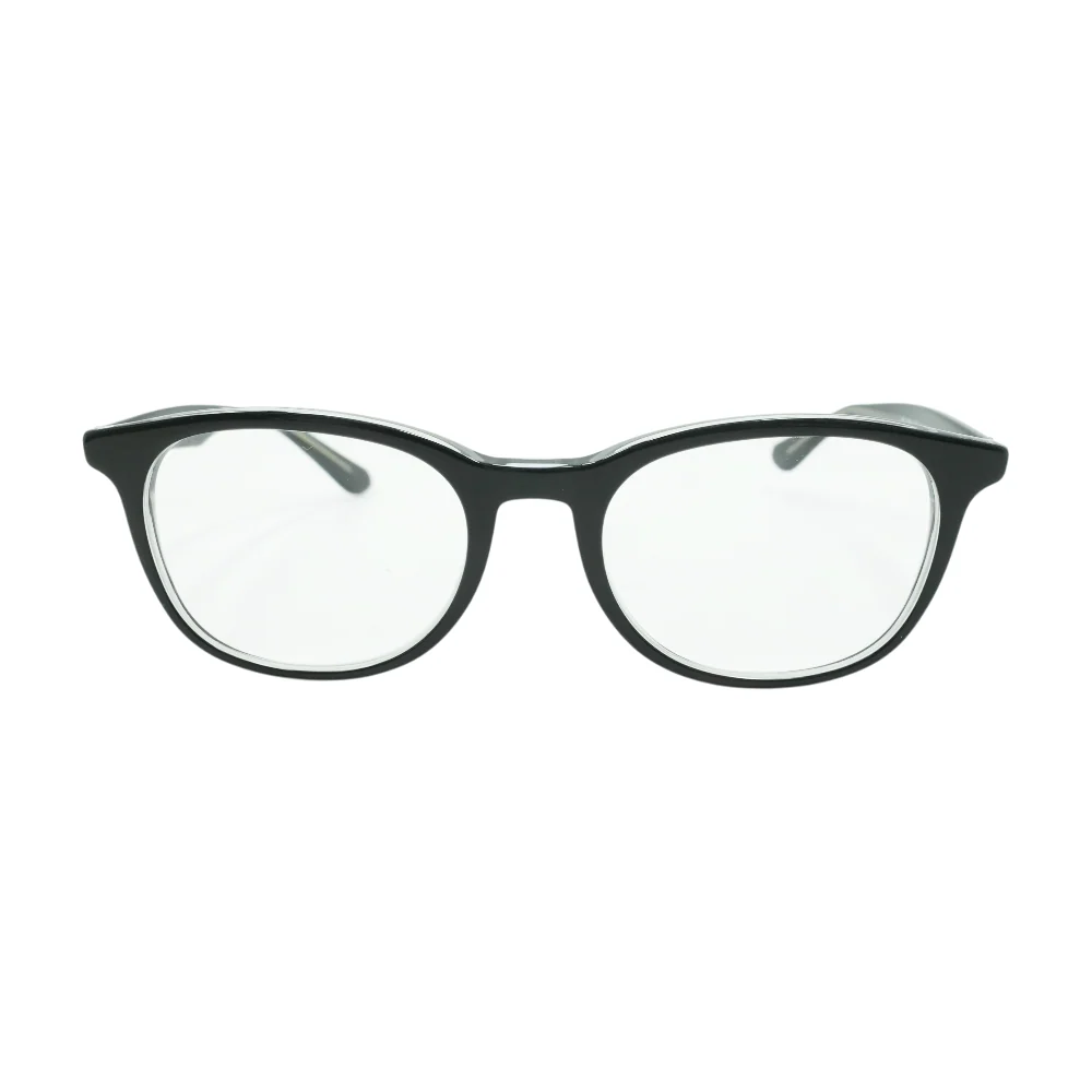 Black Round Prescription Eyewear - Image 2