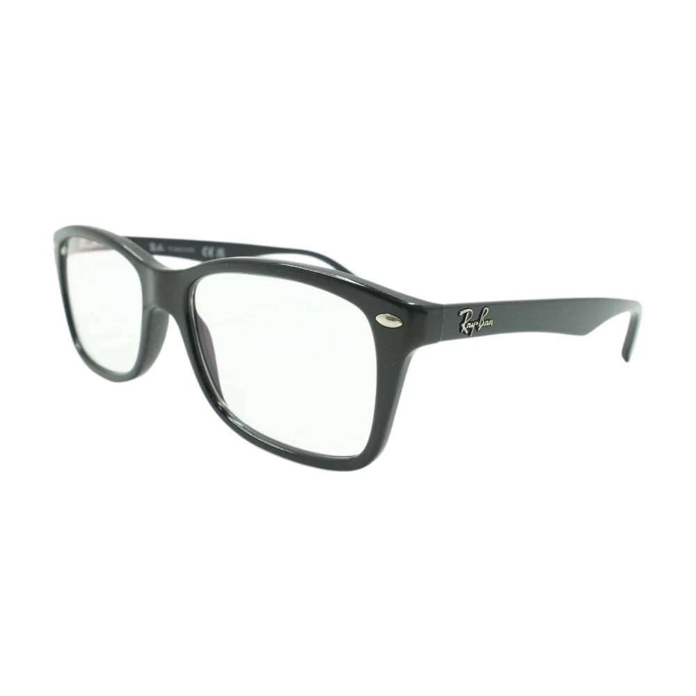 Black RB 5228 Rectangle Prescription Eyewear