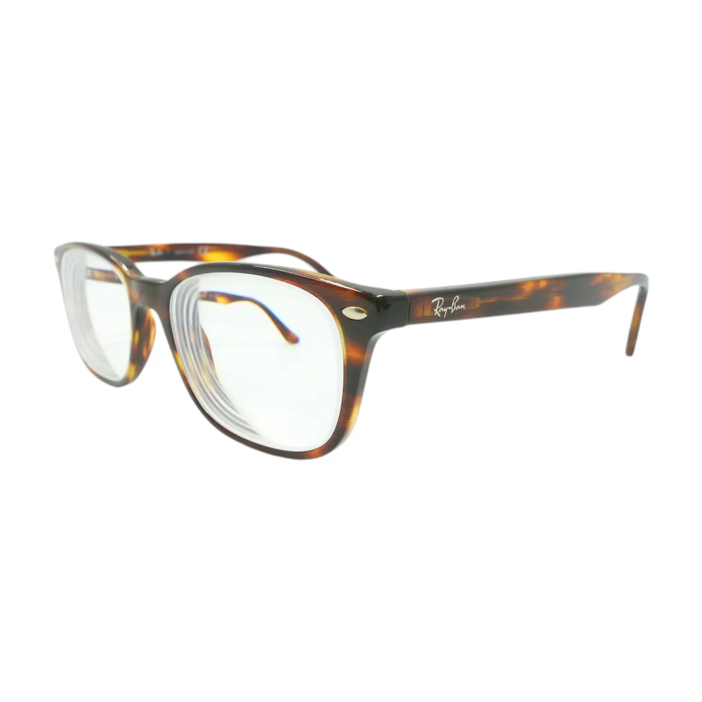 Brown Rectangle Prescription Eyewear