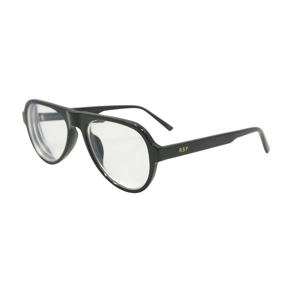 Black Numero 83 Aviator Prescription Eyewear