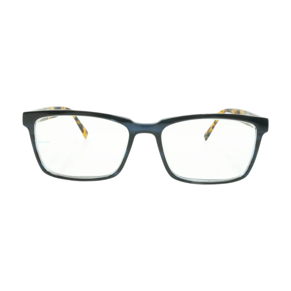 Black Kellogg Rectangle Prescription Eyewear - Image 2