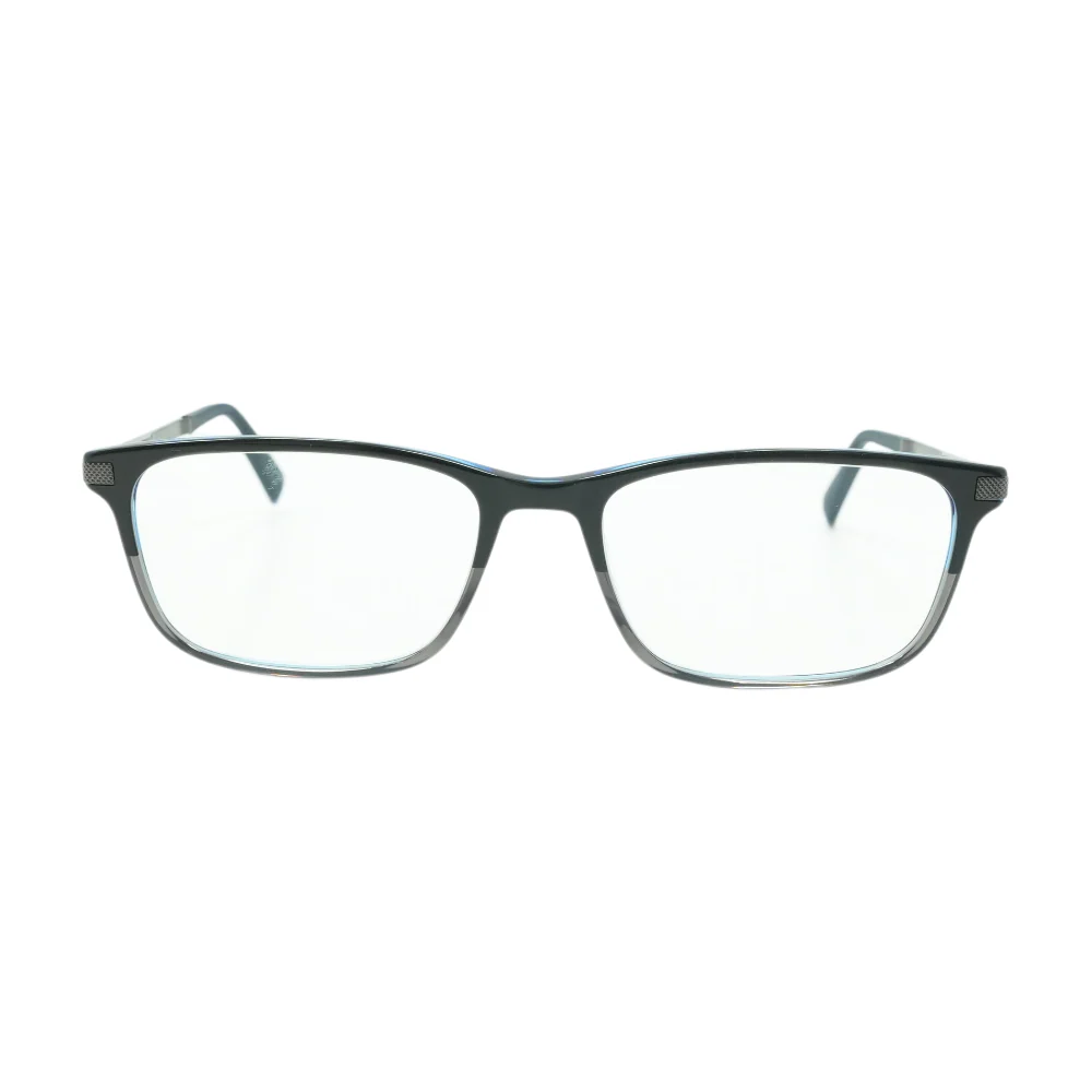 Black TFM005 Rectangle Prescription Eyewear - Image 2