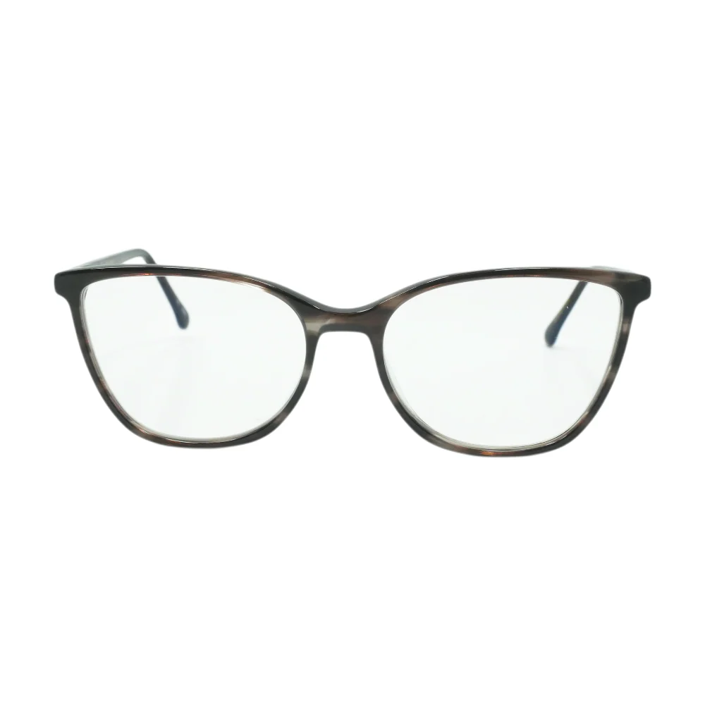 Brown Black Hon Square Prescription Eyewear - Image 2