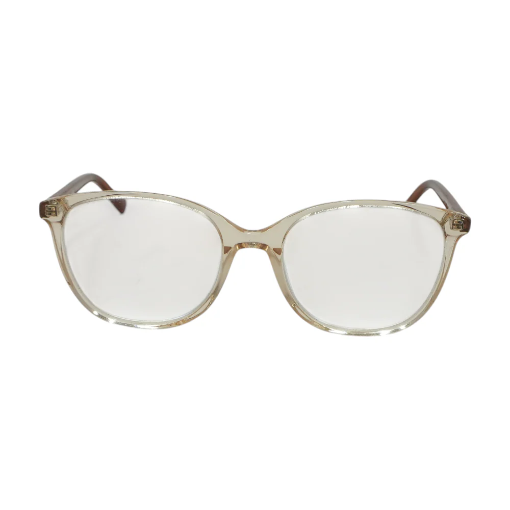 Gold Nella Oversized Prescription Eyewear - Image 2