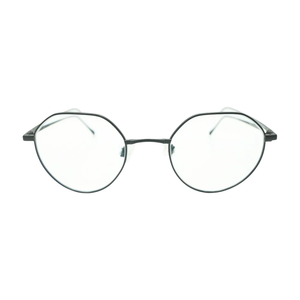 Black Gavin N Geometric Prescription Eyewear - Image 2