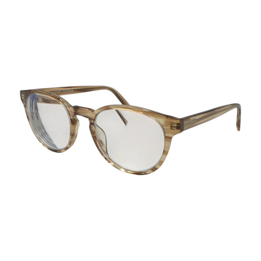 Gold Percey W Round Prescription Eyewear