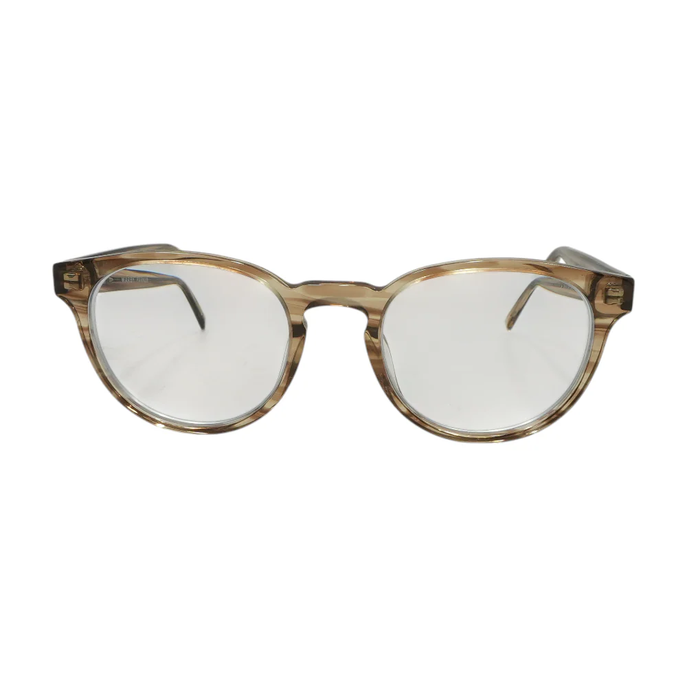 Gold Percey W Round Prescription Eyewear - Image 2