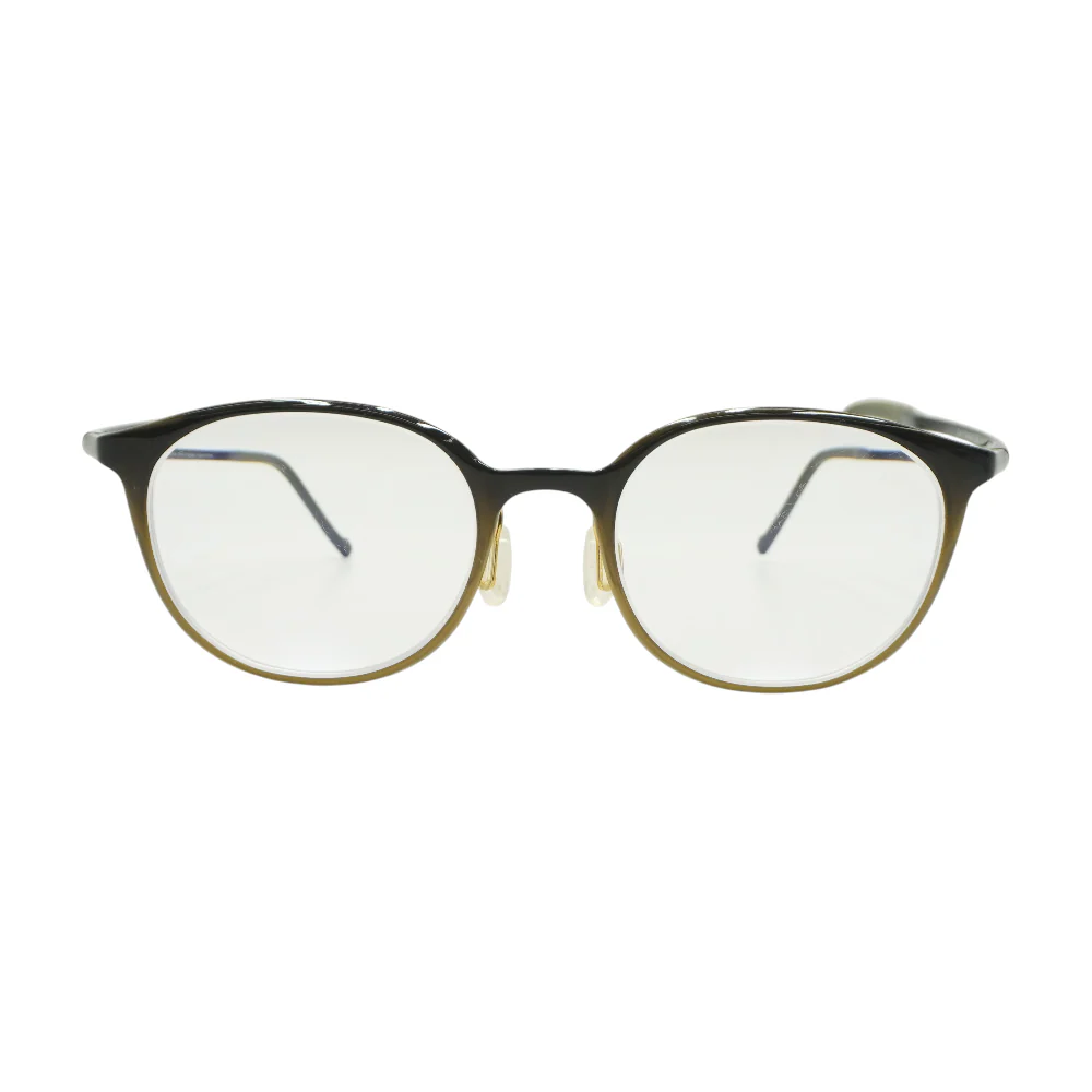 Brown Oval Prescription Eyewear - Image 2