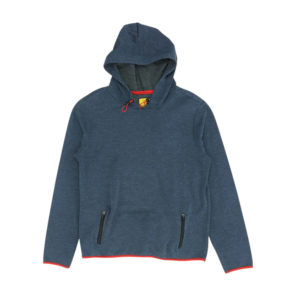 Navy Solid Hoodie Pullover