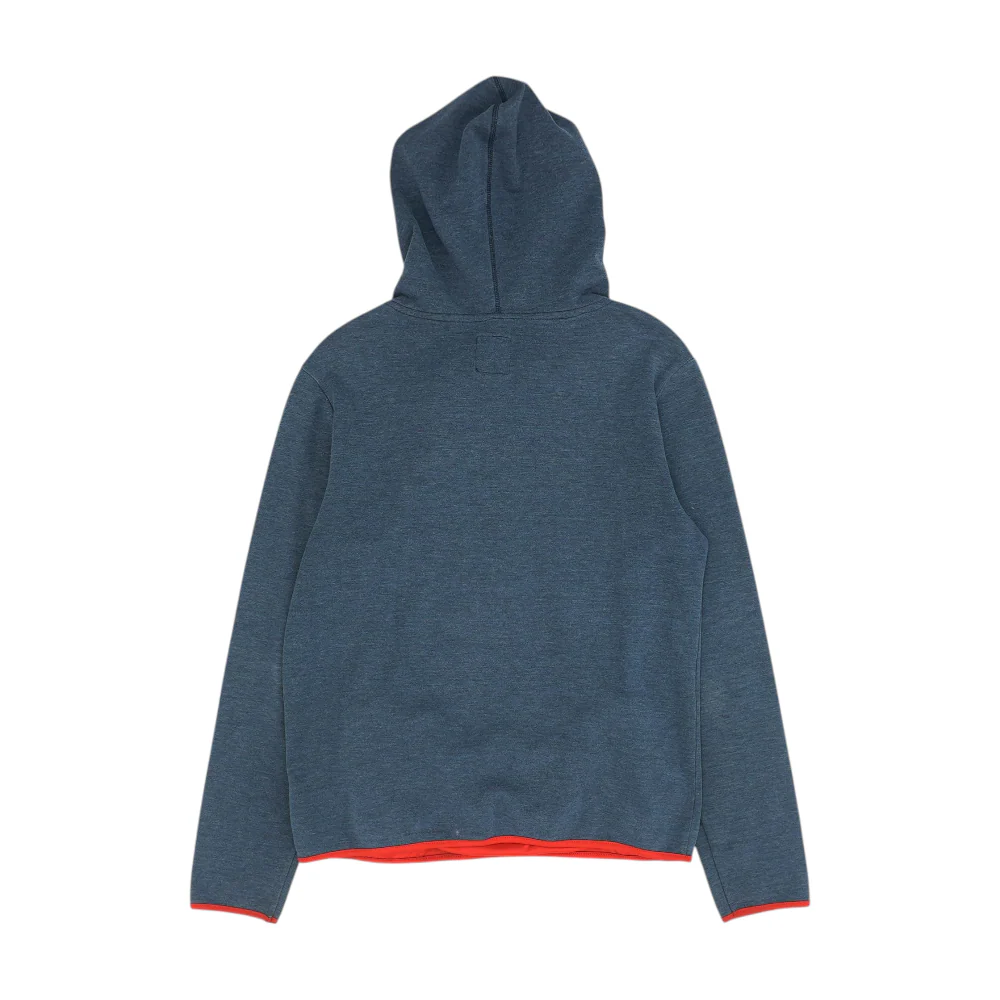 Navy Solid Hoodie Pullover - Image 2