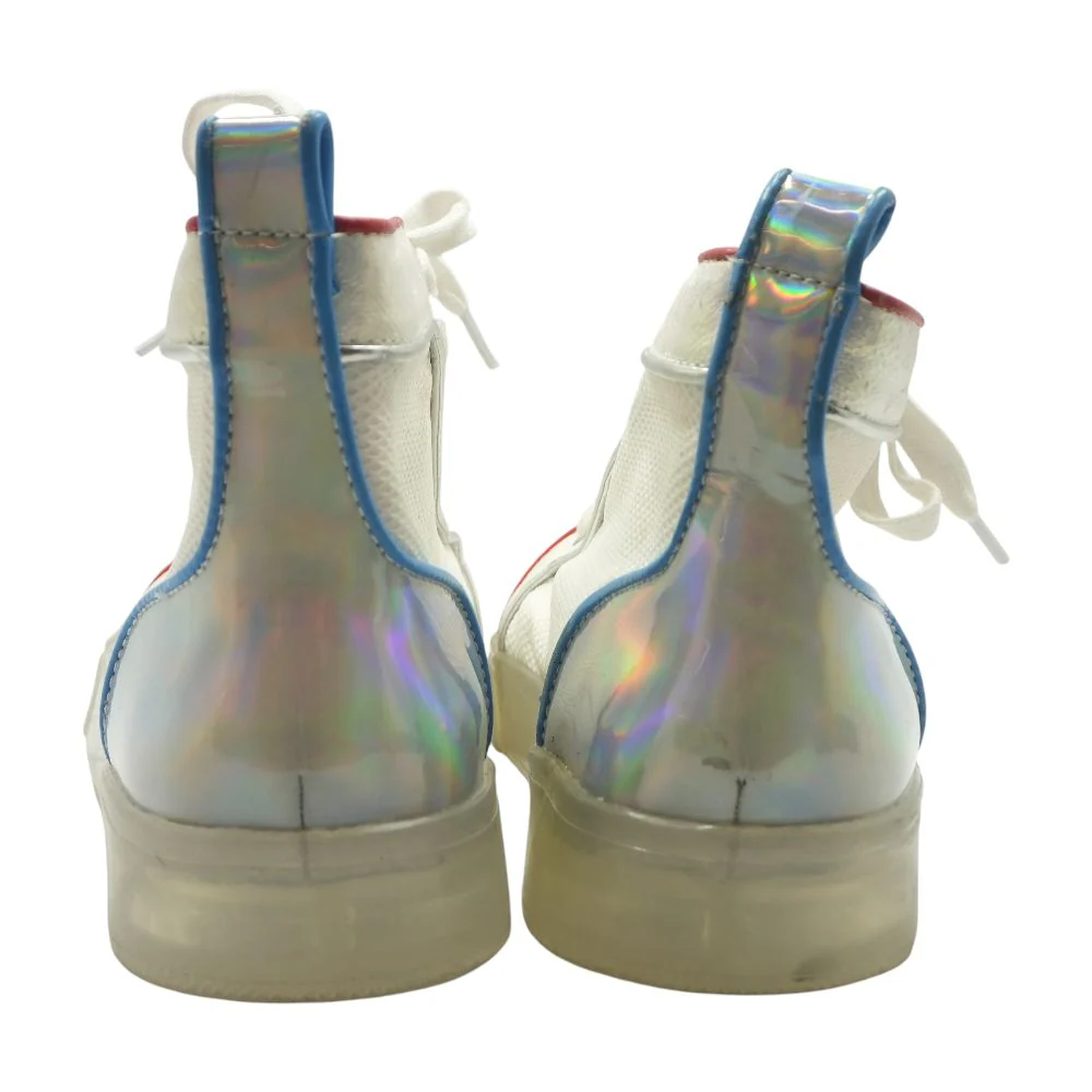 Promoter White High Top Athletic Shoes - Image 2