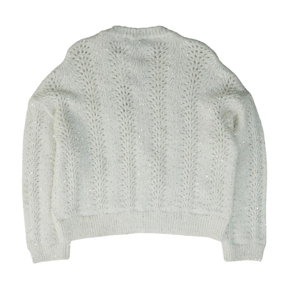 White Pullover Sweater - Image 2