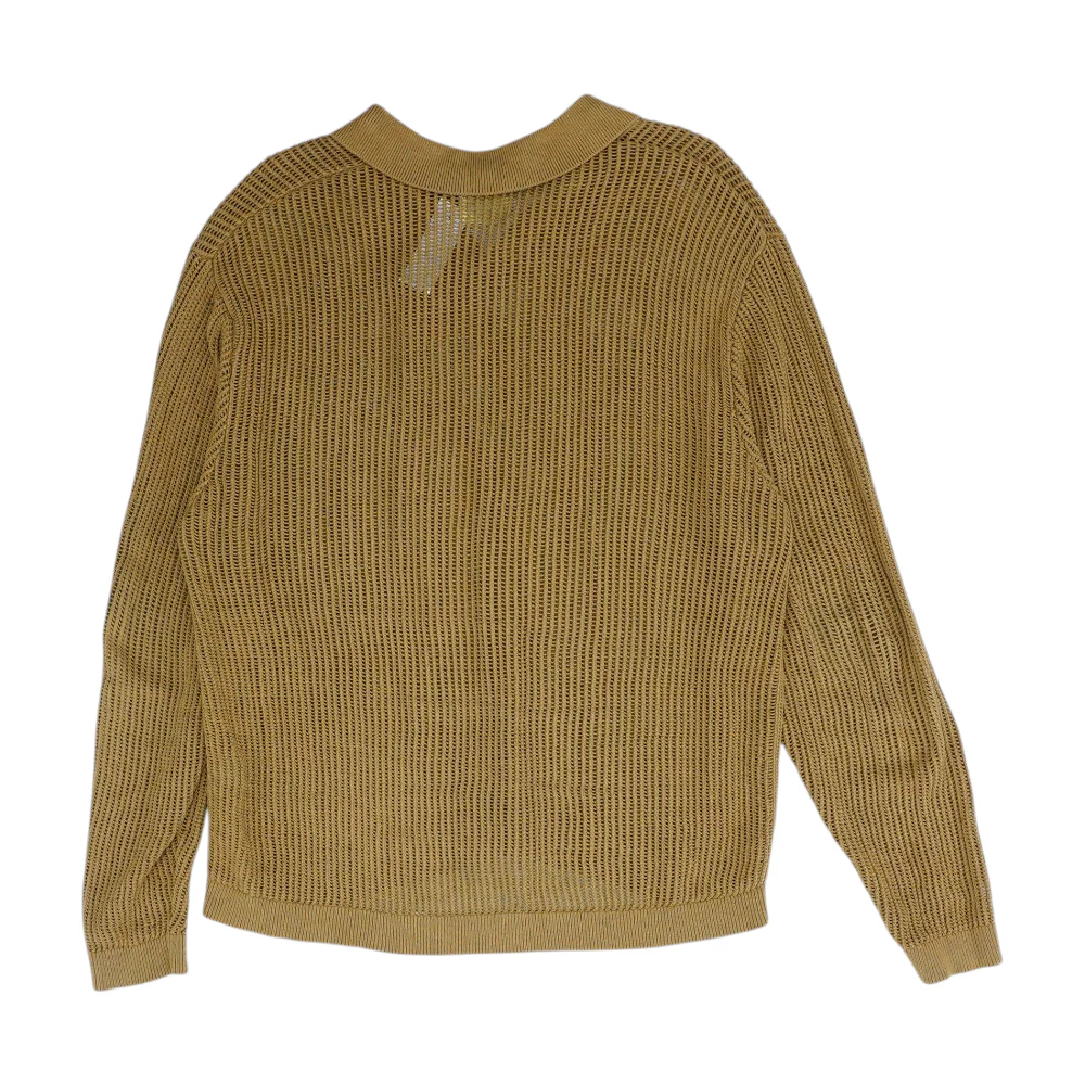 Brown Solid Pullover Sweater - Image 2