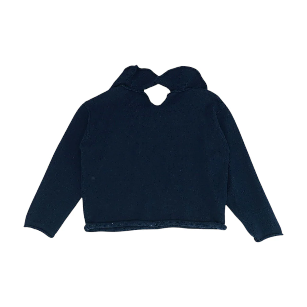 Navy Pullover Sweater - Image 2