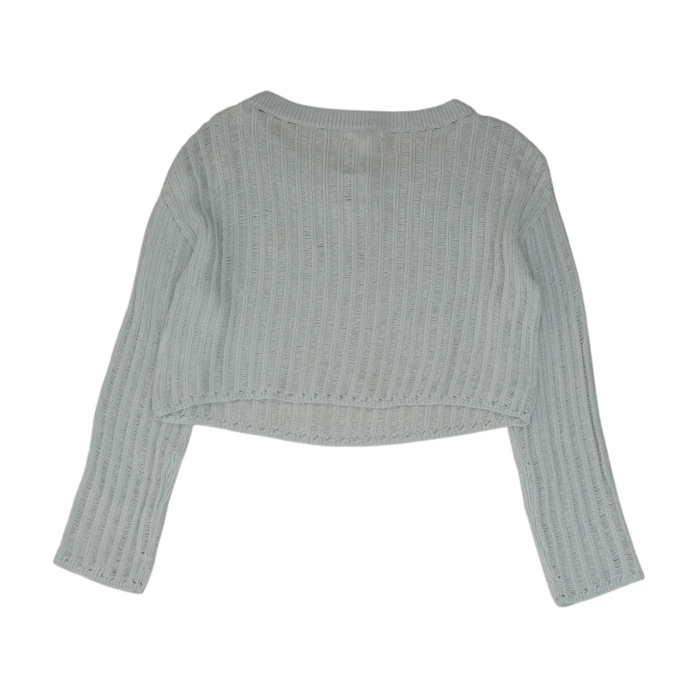 Ice Blue Pullover Sweater - Image 2