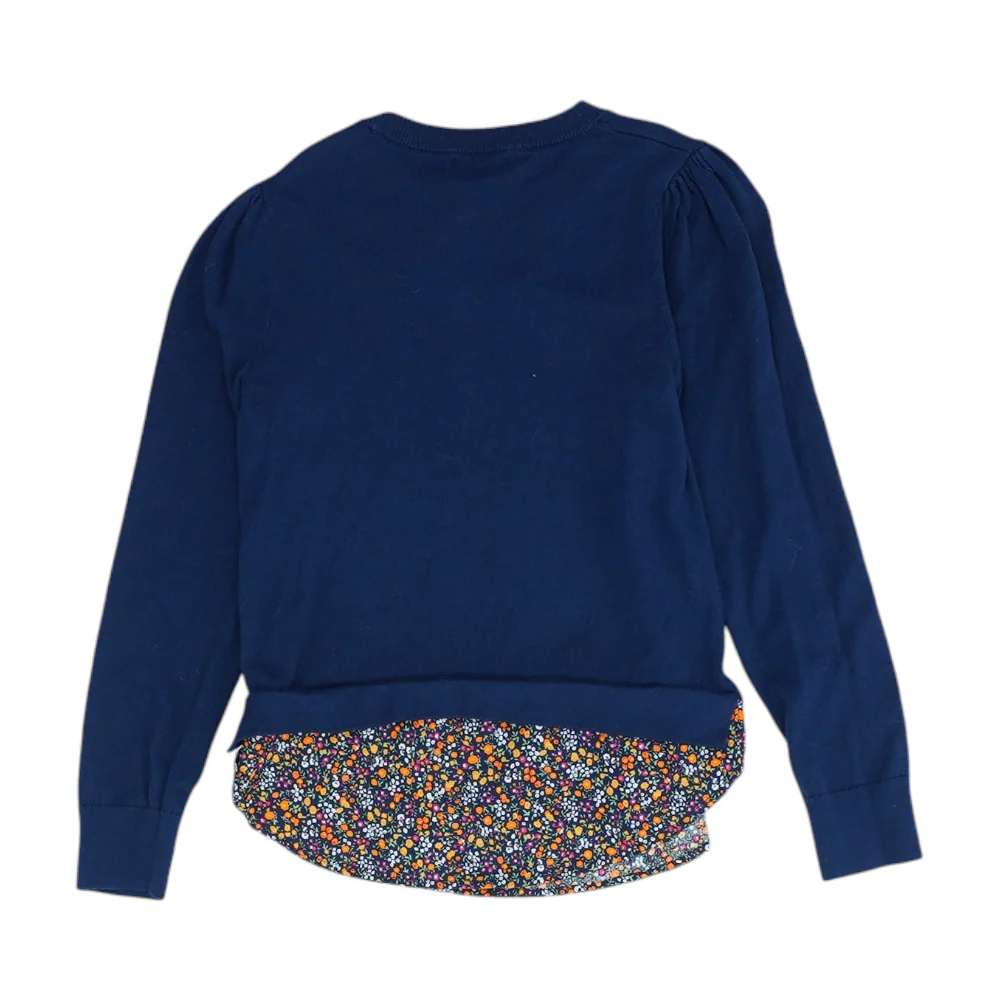 Navy Pullover Sweater - Image 2