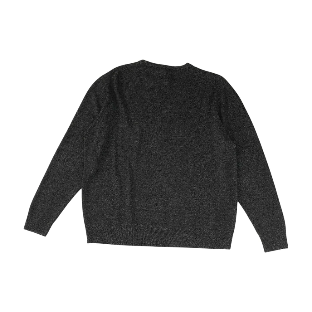 Charcoal Solid Pullover Sweater - Image 2