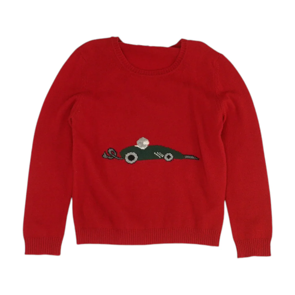 Red Pullover Sweater