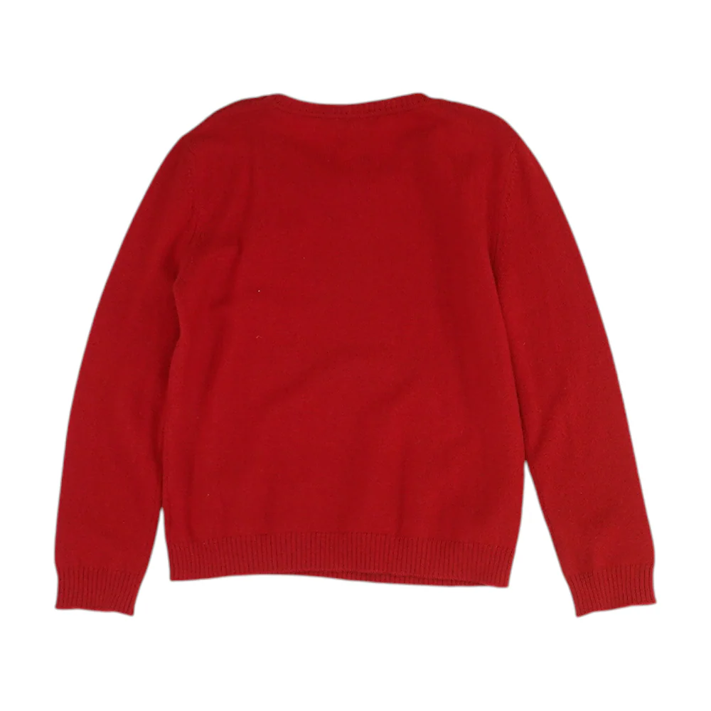 Red Pullover Sweater - Image 2