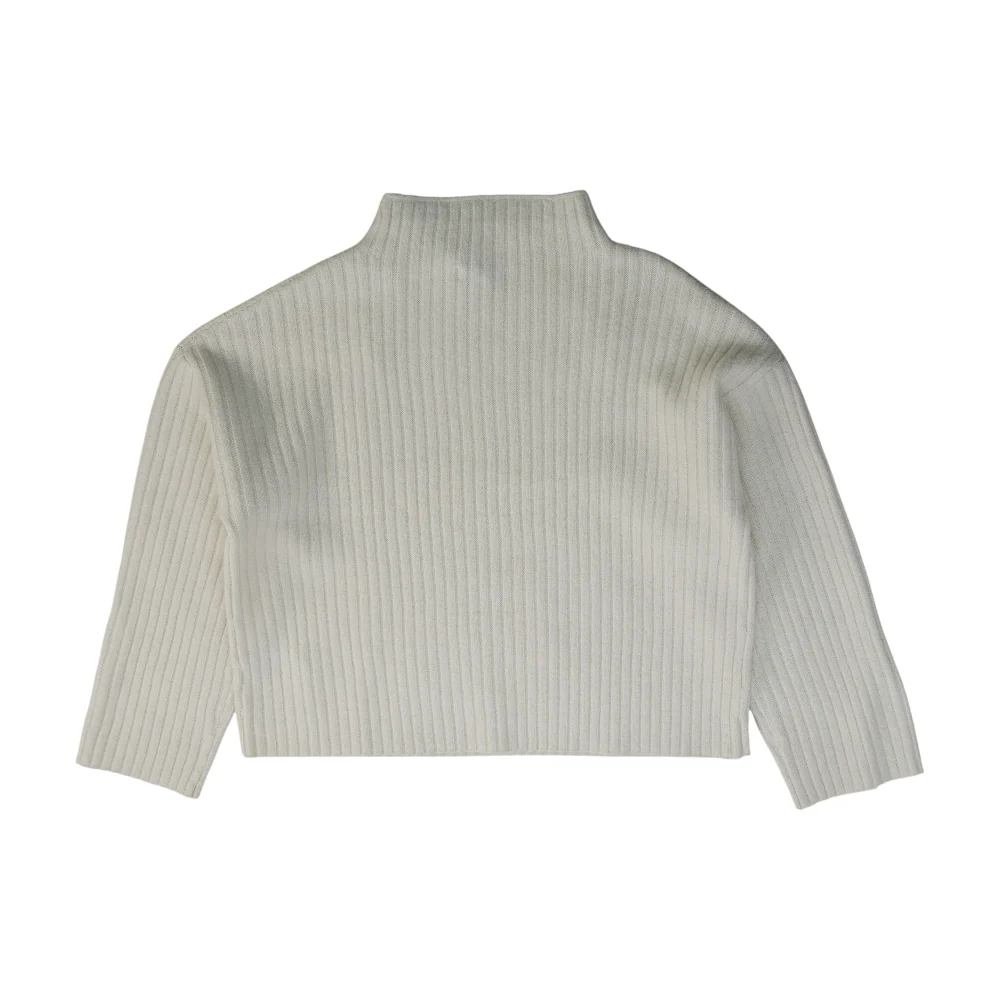 White Pullover Sweater - Image 2