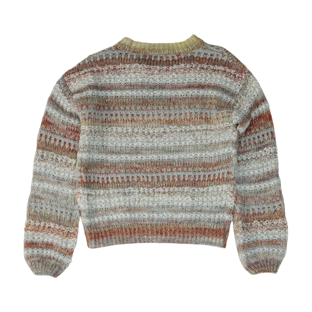 Multi Striped Pullover Sweater - Image 2