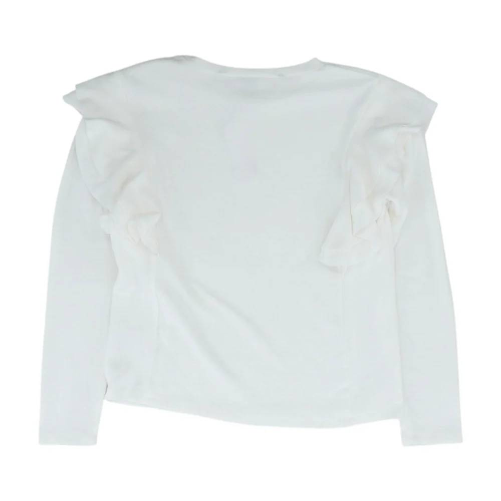 White Pullover Sweater - Image 2
