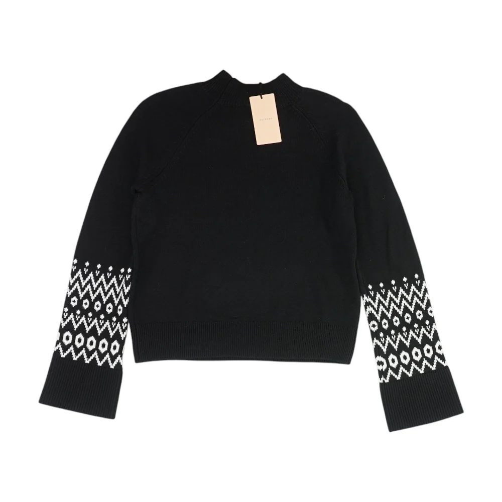 Black Petite Pullover Sweater - Image 2