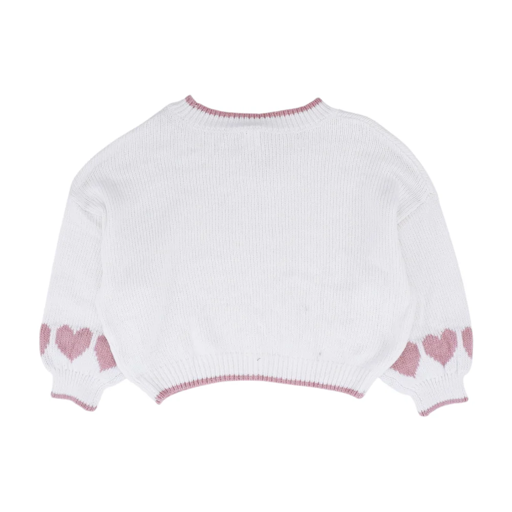 White Pullover Sweater - Image 2