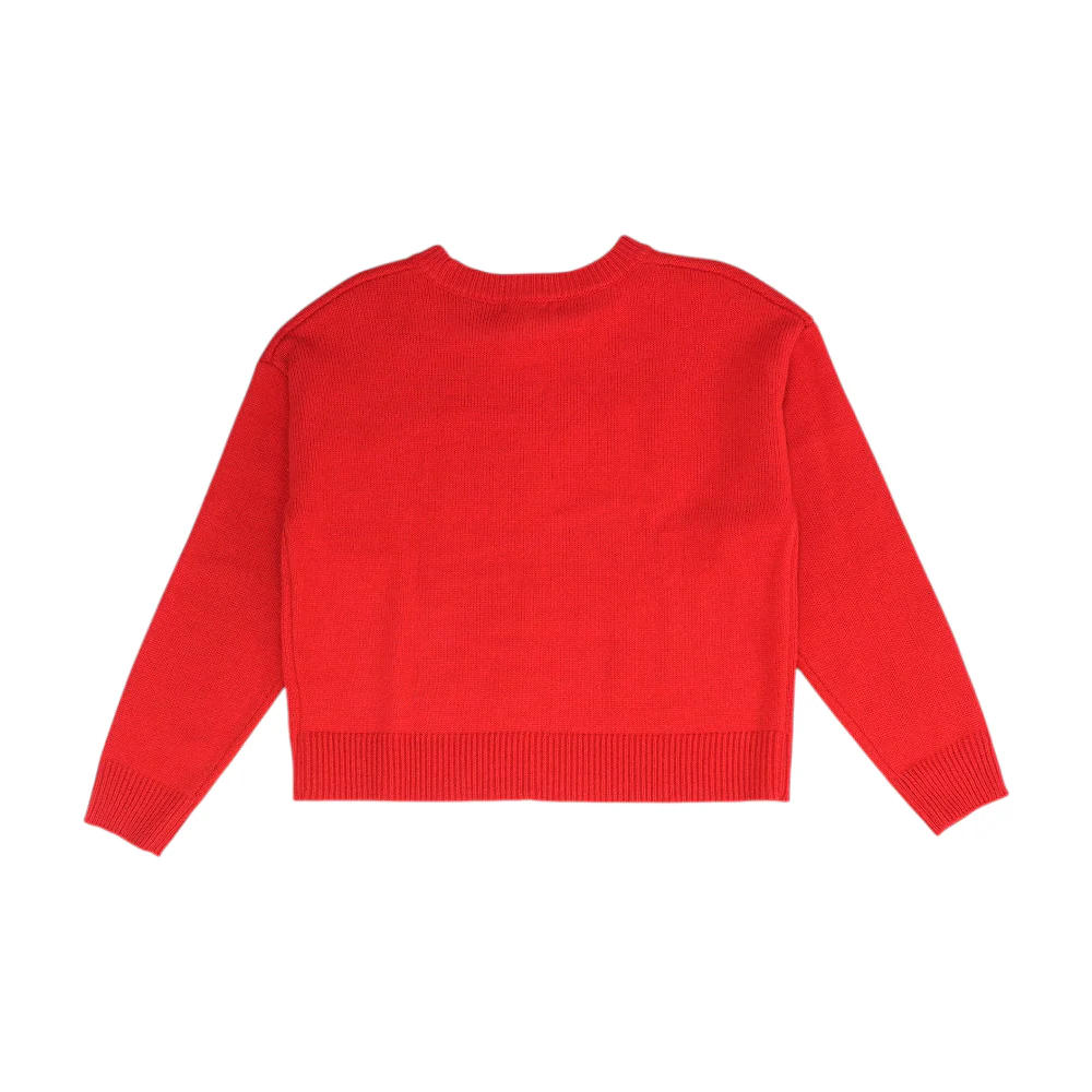 Red Pullover Sweater - Image 2