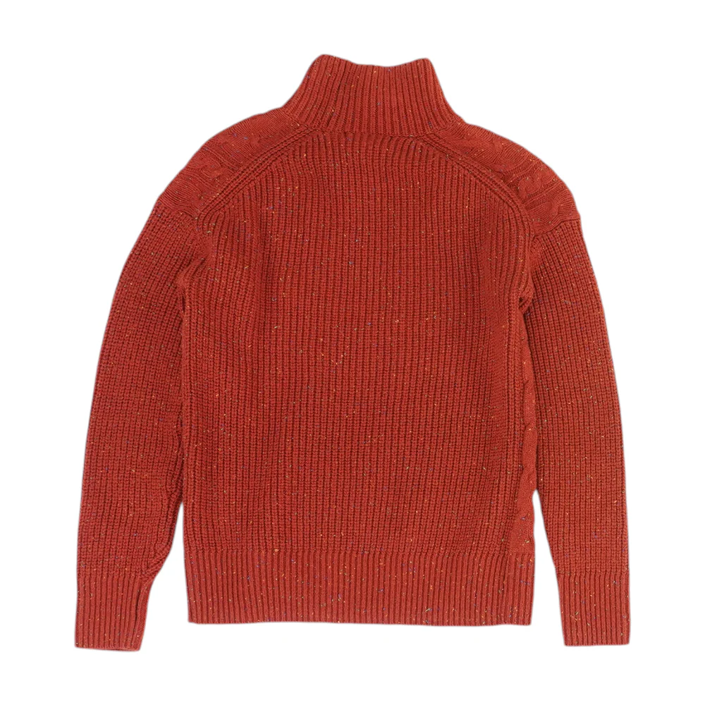 Rust Pullover Sweater - Image 2