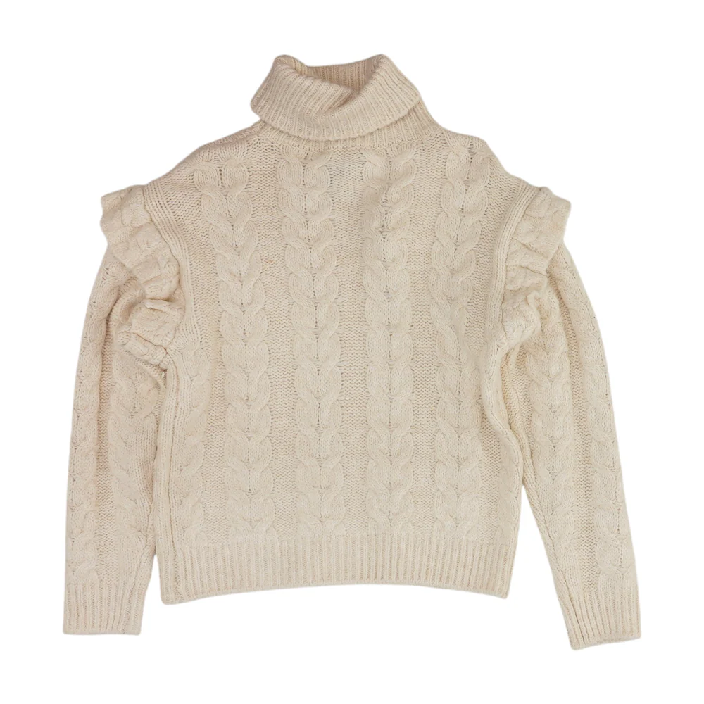 Cream Pullover Sweater - Image 2