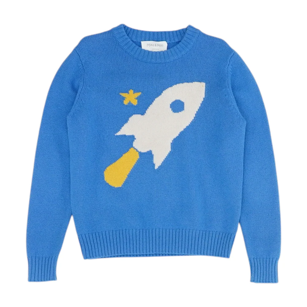 Blue Pullover Sweater