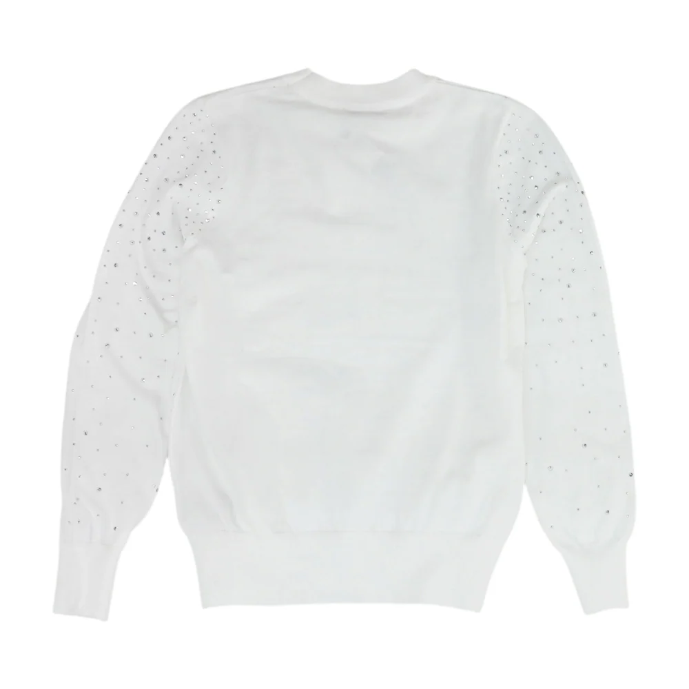 White Pullover Sweater - Image 2