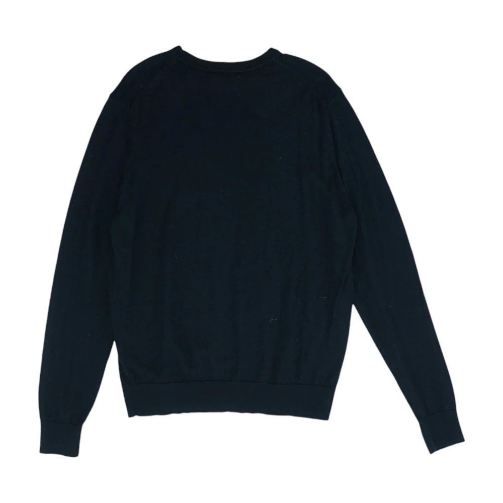 Black Striped Pullover Sweater - Image 2