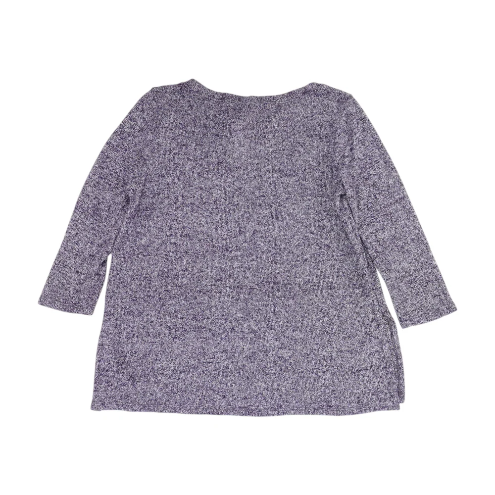 Purple Pullover Sweater - Image 2