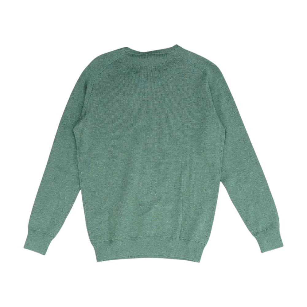 Green Solid Pullover Sweater - Image 2