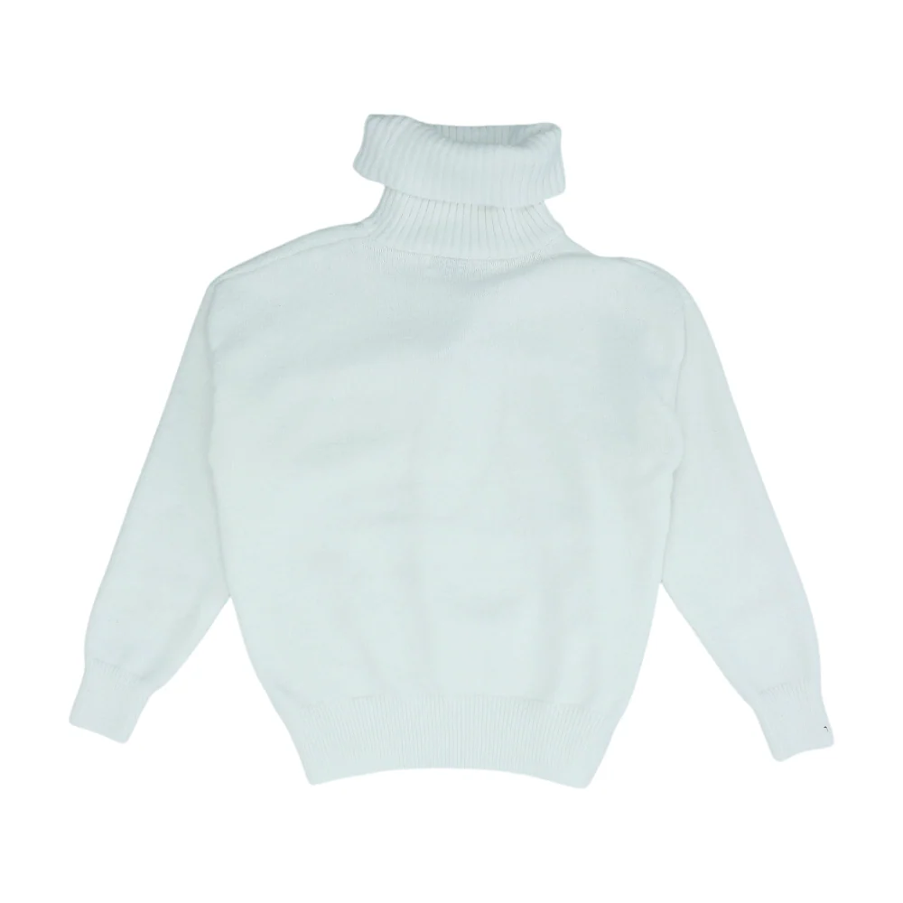 White Pullover Sweater - Image 2
