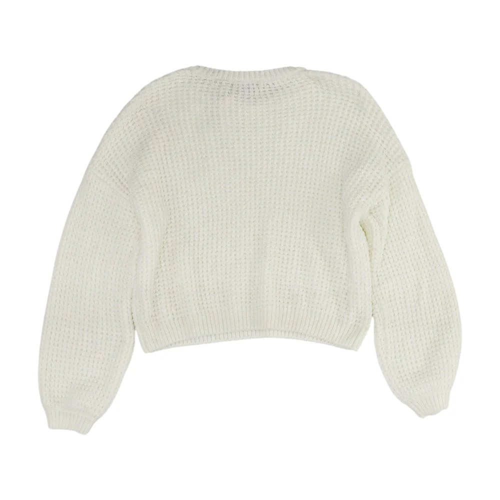 White Pullover Sweater - Image 2