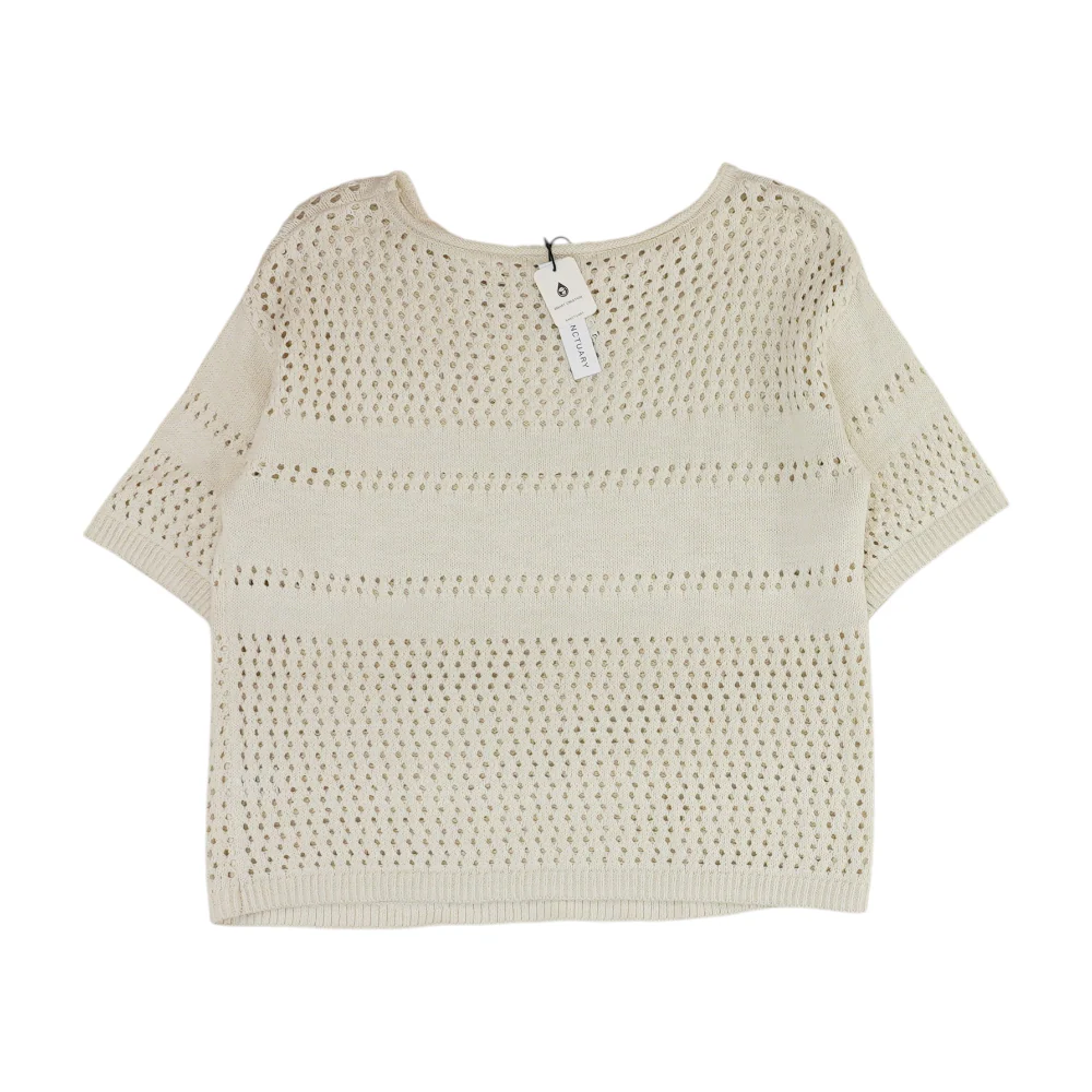 Beige Plus Pullover Sweater - Image 2