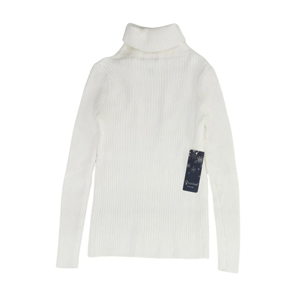 White Pullover Sweater - Image 2