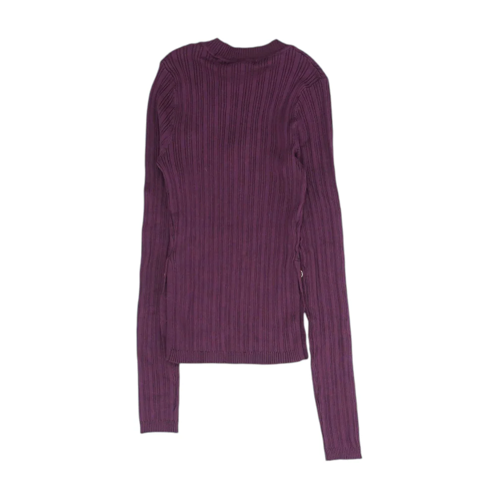 Burgundy Pullover Sweater - Image 2