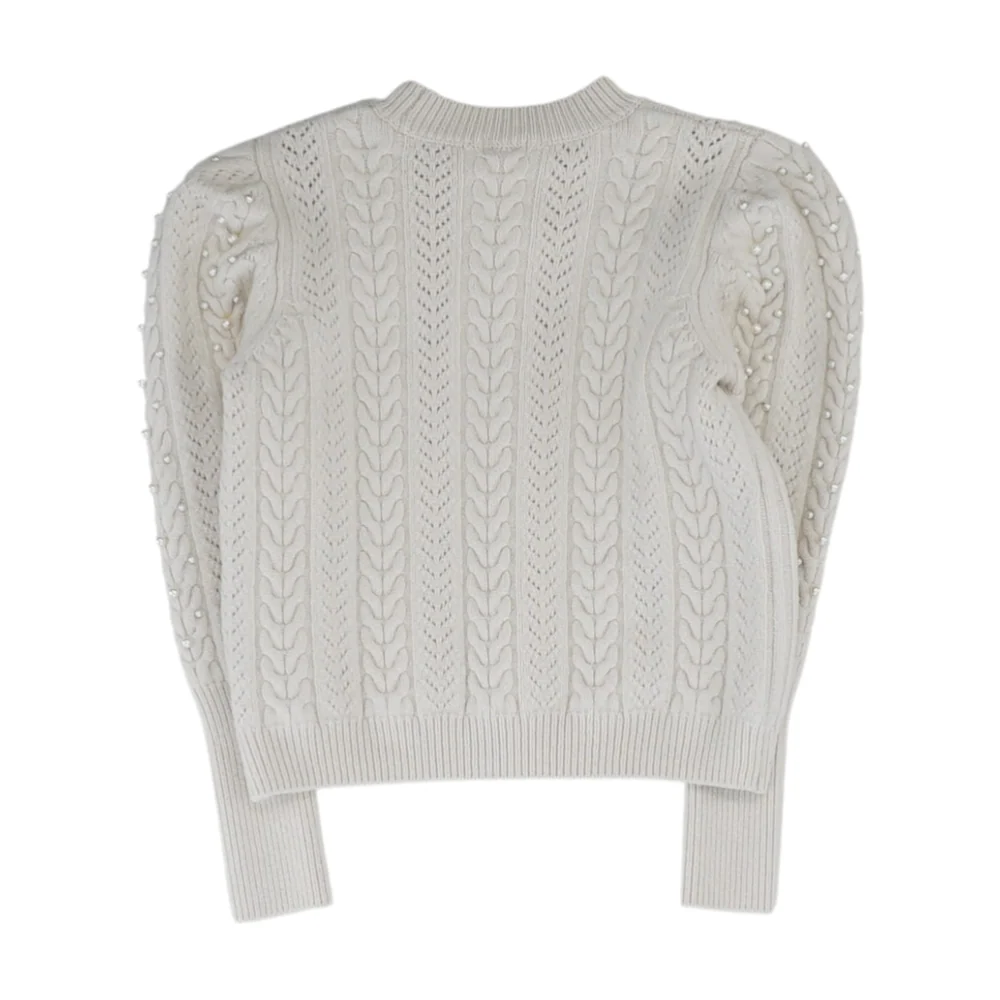 Beige Pullover Sweater - Image 2